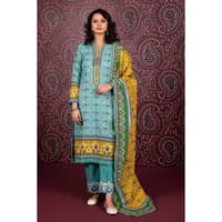 Ideas Embroidered Printed Khaddar Unstitched Suit K-32024B 3PC