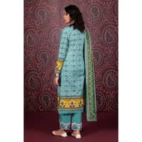 Ideas Embroidered Printed Khaddar Unstitched Suit K-32024B 3PC - image 2