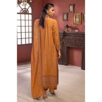 Ideas Embroidered Digital Printed Karandi Unstitched Suit AY-32024 3PC - image 2