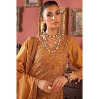 Ideas Embroidered Digital Printed Karandi Unstitched Suit AY-32024 3PC - image 5