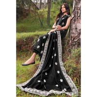 Ideas Velvet Jacquard Unstitched Suit KVJ-32001 3PC - image 4