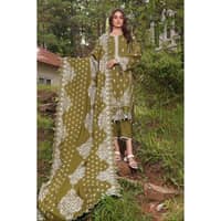 Ideas Embroidered Chambray Unstitched Suit CM-32001 3PC - image 2