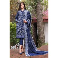 Ideas Embroidered Yarn Dyed Unstitched Suit YD-32007 3PC - image 2