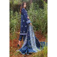 Ideas Embroidered Yarn Dyed Unstitched Suit YD-32007 3PC - image 5