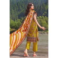 Ideas Printed Khaddar Unstitched Suit K-32046 A 3PC - image 3