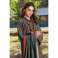 Ideas Printed Karandi Unstitched Suit AY-32004 3PC - image 5