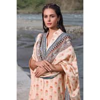 Ideas Printed Karandi Unstitched Suit AY-32008 3PC - image 5