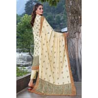 Ideas Printed Karandi Unstitched Suit AY-32028 3PC - image 4