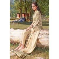 Ideas Printed Karandi Unstitched Suit AY-32033 3PC - image 5
