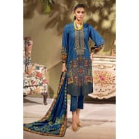 Ideas Embroidered Khaddar Unstitched Suit K-32037 3PC