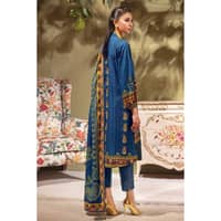 Ideas Embroidered Khaddar Unstitched Suit K-32037 3PC - image 3