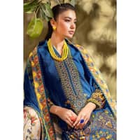 Ideas Embroidered Khaddar Unstitched Suit K-32037 3PC - image 4