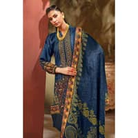 Ideas Embroidered Khaddar Unstitched Suit K-32037 3PC - image 5