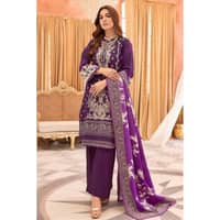 Ideas Embroidered Khaddar Unstitched Suit K-32040 3PC