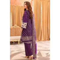 Ideas Embroidered Khaddar Unstitched Suit K-32040 3PC - image 2