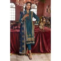 Ideas Embroidered Khaddar Unstitched Suit K-32019 3PC