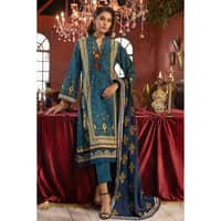 Ideas Embroidered Khaddar Unstitched Suit K-32019 3PC - image 2