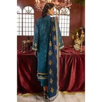 Ideas Embroidered Khaddar Unstitched Suit K-32019 3PC - image 3