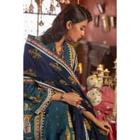 Ideas Embroidered Khaddar Unstitched Suit K-32019 3PC - image 5