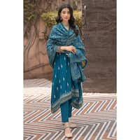 Ideas Karandi Jacquard Unstitched Suit MJ-32071 3PC - image 3