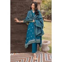 Ideas Karandi Jacquard Unstitched Suit MJ-32071 3PC - image 4