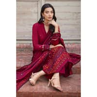 Ideas Khaddar Jacquard Unstitched Suit MJ-32065 3PC - image 5