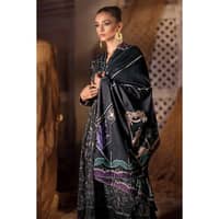 Ideas Embroidered Karandi Unstitched Suit AY-32037 3PC - image 4