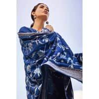 Ideas Embroidered Dyed Karandi Unstitched Suit AY-32019 3PC - image 5