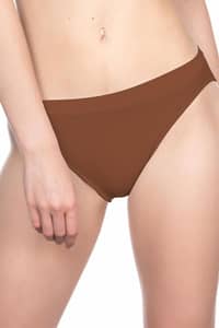 MI Emay 3001 Soft Slip Panties- Coffee