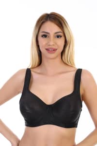 MI 191 D Underwire Compressor Minimizer Bra Black