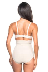 Emay 2079 High Waist Patterned Double Slip Corset - Ten(Beige) - image 3