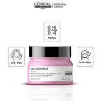 L'Oreal Professionnel Serie Expert Liss Unlimited Mask 250ml - For Frizzy & Unruly Hair - image 2
