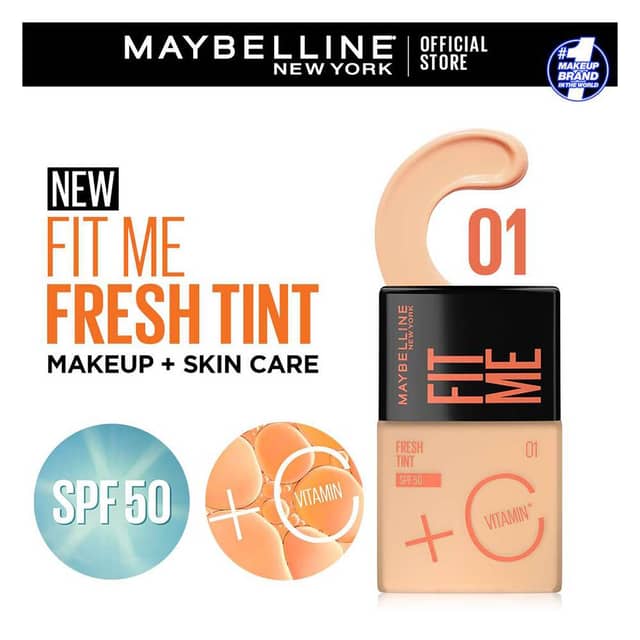 Maybelline  New York Fit Me Fresh Tint With SPF 50 & Vitamin C 30ml