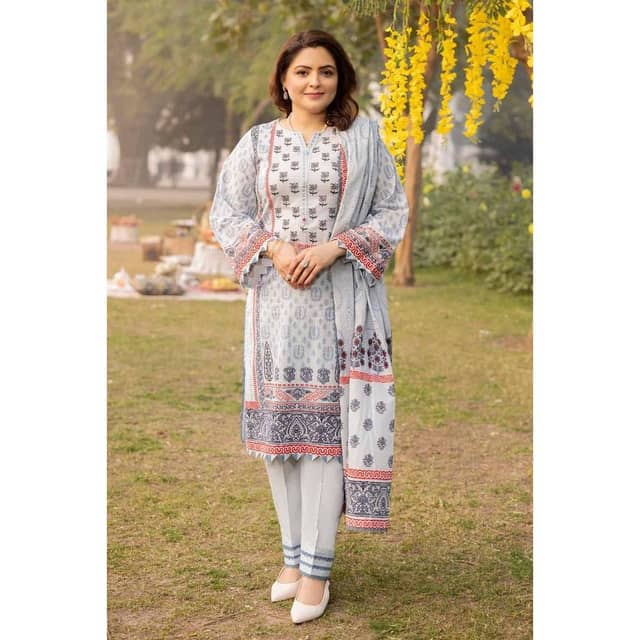 Ideas Printed Lawn Unstitched Suit CL-42138 A