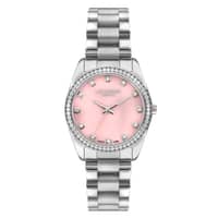 Lee Cooper Ladies Super Metal Watch LC07478.380 Pink