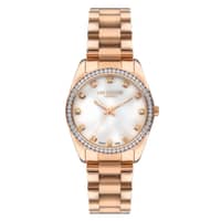 Lee Cooper Ladies Super Metal Watch LC07478.420 White Mop
