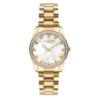 Lee Cooper Ladies Super Metal Watch LC07478.220 White Mop