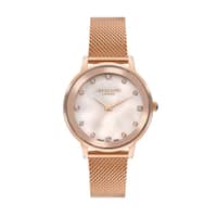 Lee Cooper Ladies Super Metal Watch LC07875.410 Rose Gold