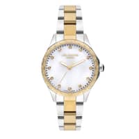 Lee Cooper Ladies Super Metal Watch LC07840.220 White Mop
