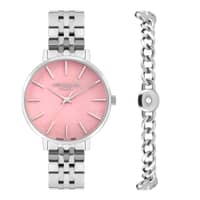 Lee Cooper Ladies Super Metal Watch LC07857.380 Pink