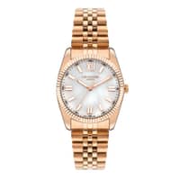Lee Cooper Ladies Super Metal Watch LC07824.420 White Mop