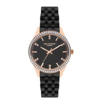 Lee Cooper Ladies Super Metal Watch LC07826.450 Black
