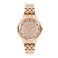 Lee Cooper Ladies Super Metal Watch LC07867.410 Rose Gold