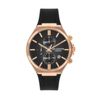 Lee Cooper Gents Super Metal Watch LC07854.451 Black