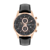 Lee Cooper Gents Super Metal Watch LC07855.451 Black
