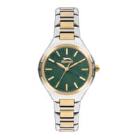 Slazenger Ladies Super Metal Watch SL.9.2254.3.08 Green