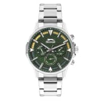 Slazenger Gents Super Metal Watch SL.9.2216.2.03 Green