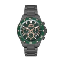 Slazenger Gents Super Metal Watch SL.9.2250.2.02 Green