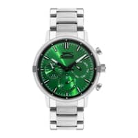 Slazenger Gents Stainless Steel Watch SL.9.2213.2.01 Green