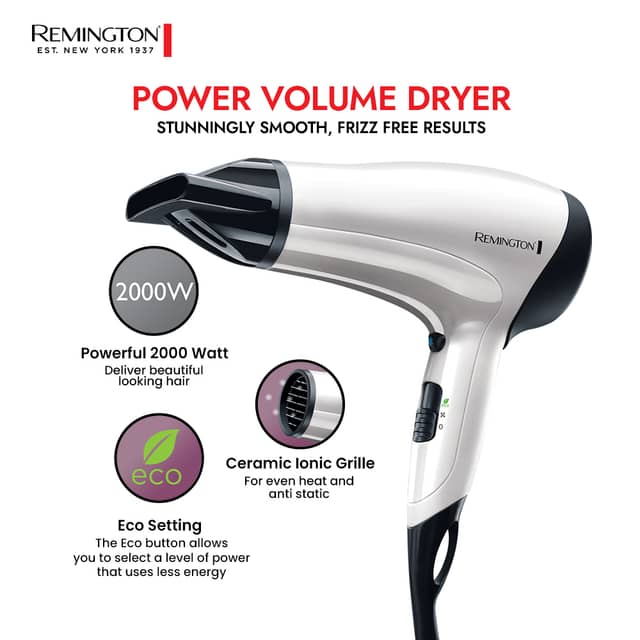 D3015 Remington Power Volume 2000W Dryer